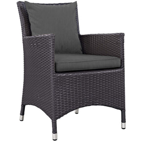 Modway Furniture Modern Convene Dining Outdoor Patio Armchair - EEI-1913