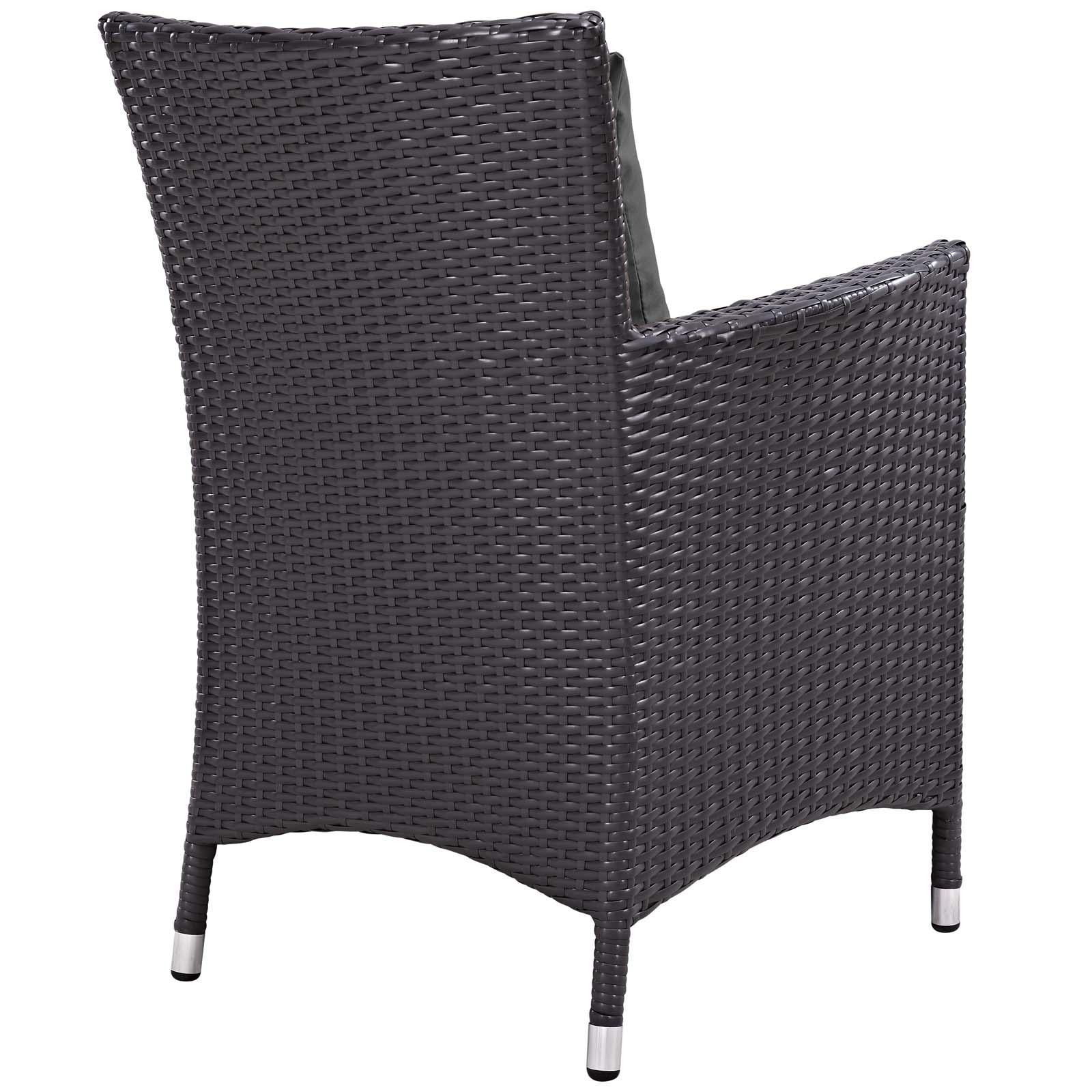 Modway Furniture Modern Convene Dining Outdoor Patio Armchair - EEI-1913