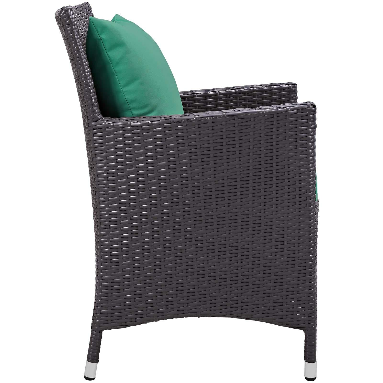 Modway Furniture Modern Convene Dining Outdoor Patio Armchair - EEI-1913