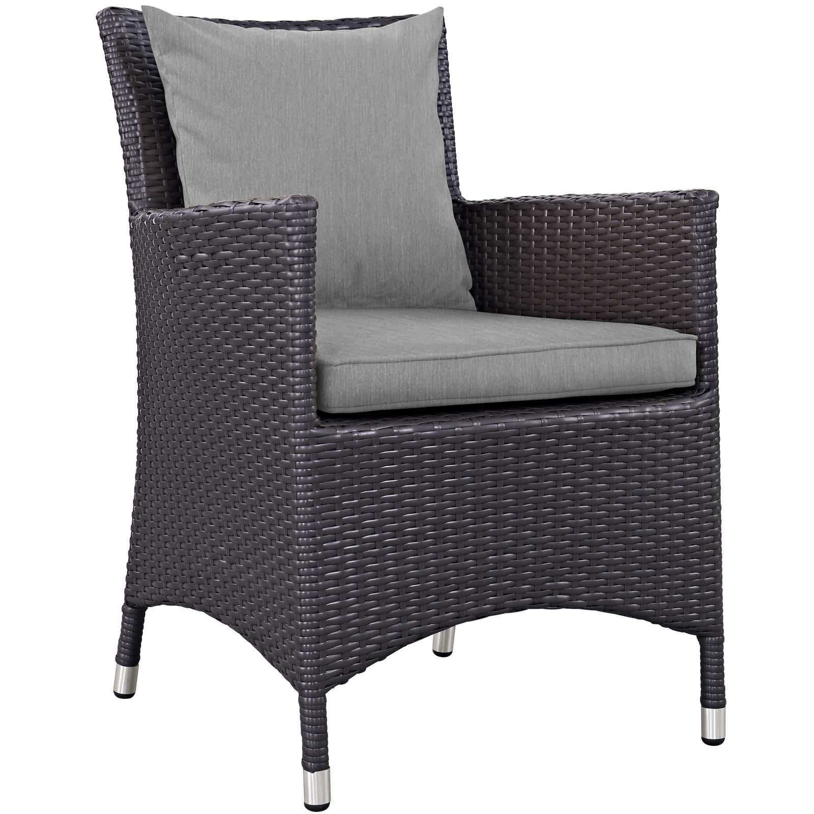 Modway Furniture Modern Convene Dining Outdoor Patio Armchair - EEI-1913