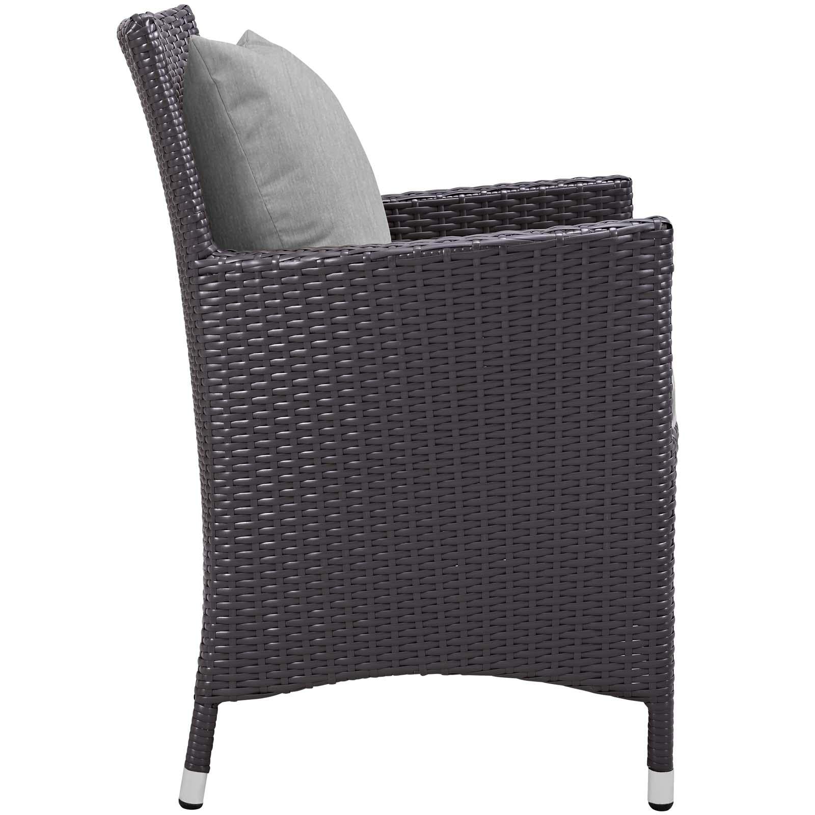 Modway Furniture Modern Convene Dining Outdoor Patio Armchair - EEI-1913