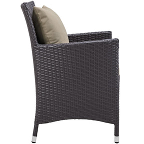 Modway Furniture Modern Convene Dining Outdoor Patio Armchair - EEI-1913