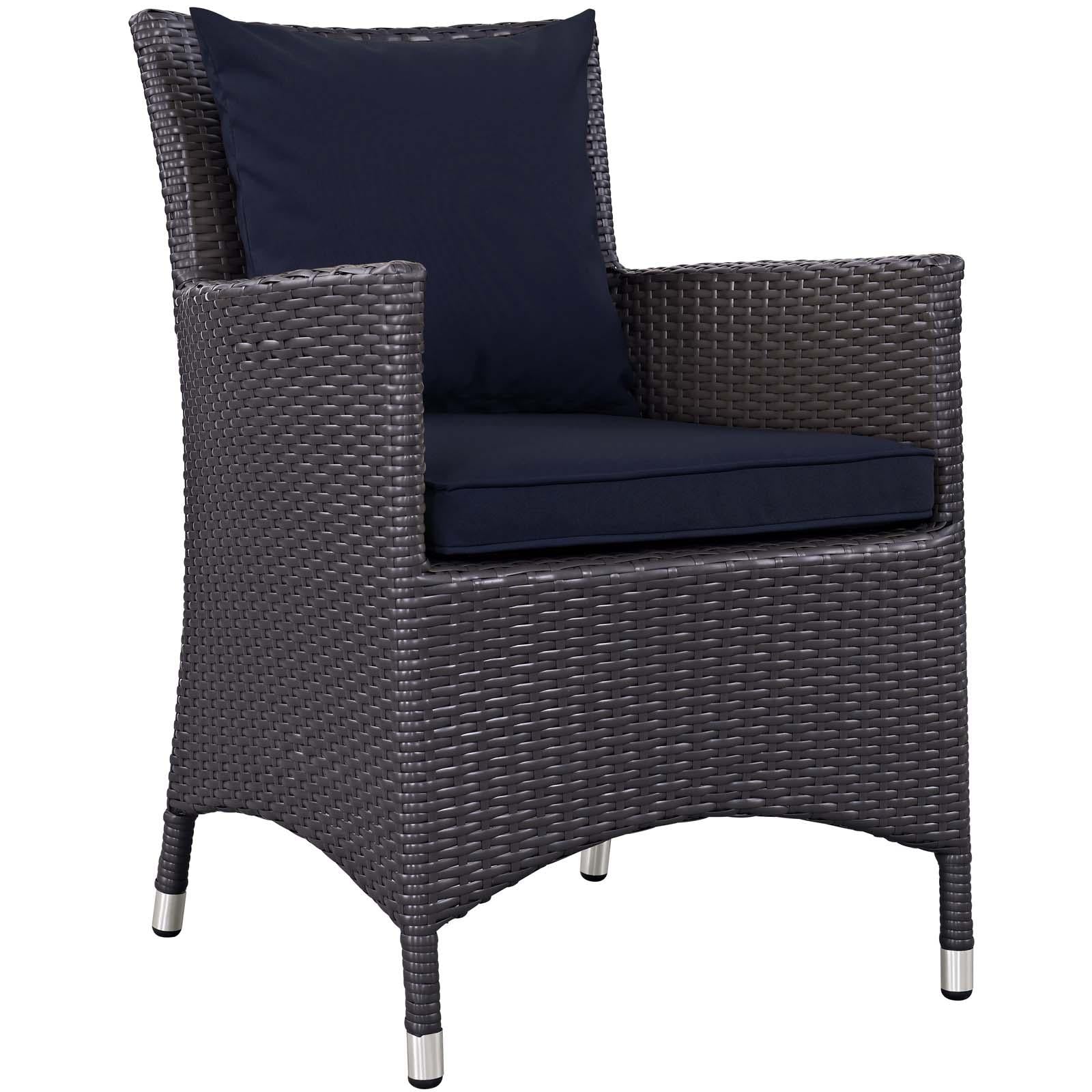 Modway Furniture Modern Convene Dining Outdoor Patio Armchair - EEI-1913