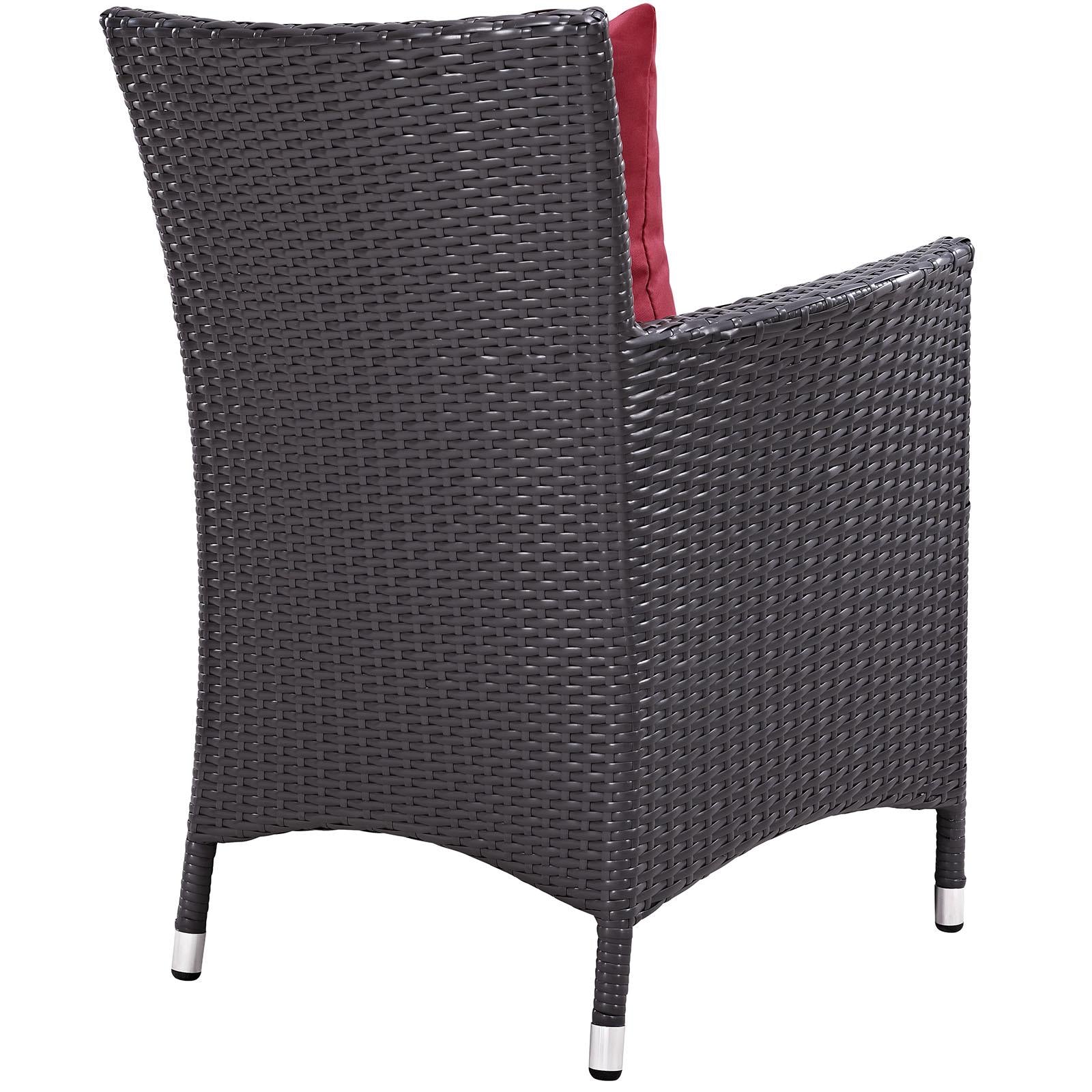 Modway Furniture Modern Convene Dining Outdoor Patio Armchair - EEI-1913