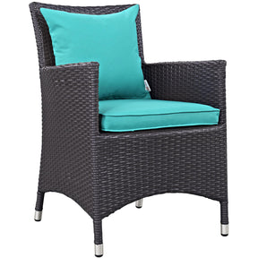 Modway Furniture Modern Convene Dining Outdoor Patio Armchair - EEI-1913