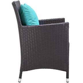 Modway Furniture Modern Convene Dining Outdoor Patio Armchair - EEI-1913