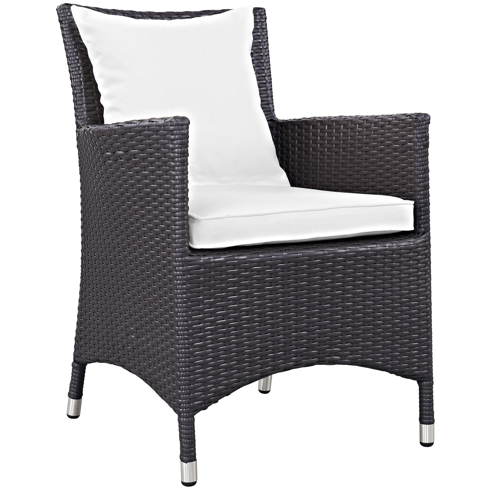 Modway Furniture Modern Convene Dining Outdoor Patio Armchair - EEI-1913