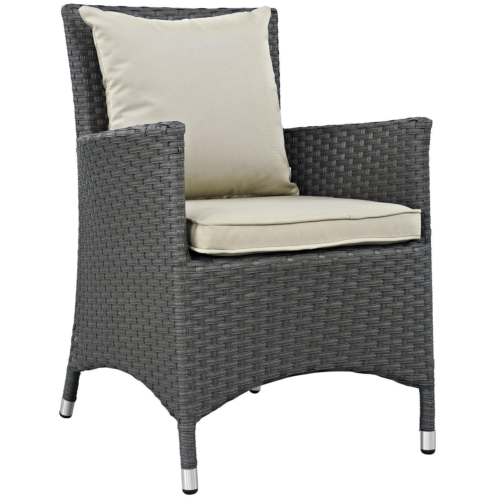 Modway Furniture Modern Sojourn Dining Outdoor Patio Sunbrella® Armchair - EEI-1924