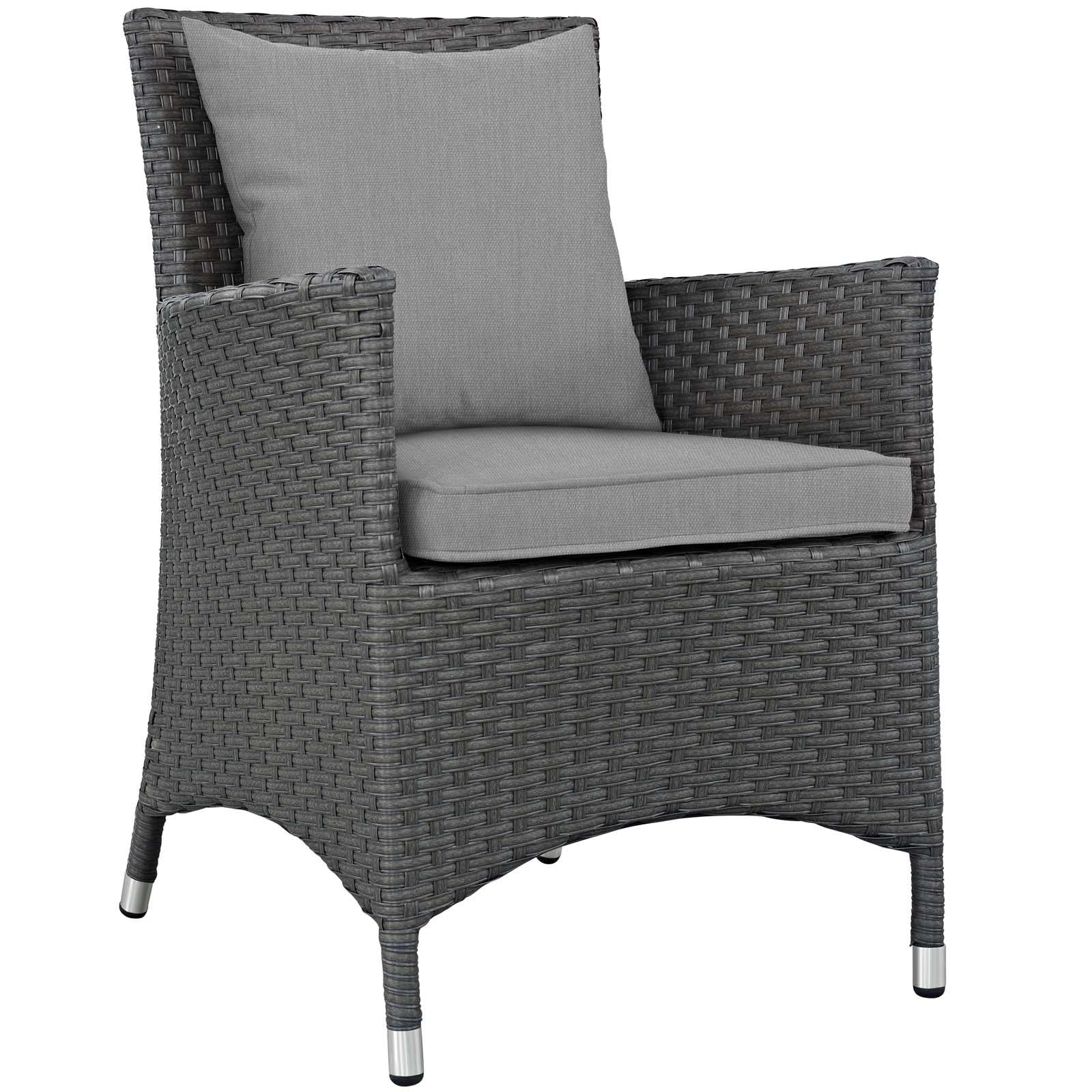 Modway Furniture Modern Sojourn Dining Outdoor Patio Sunbrella® Armchair - EEI-1924