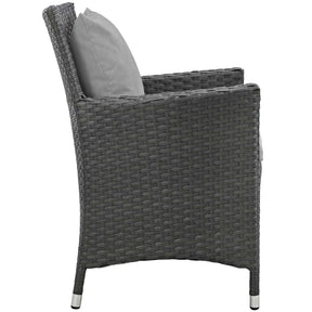 Modway Furniture Modern Sojourn Dining Outdoor Patio Sunbrella® Armchair - EEI-1924