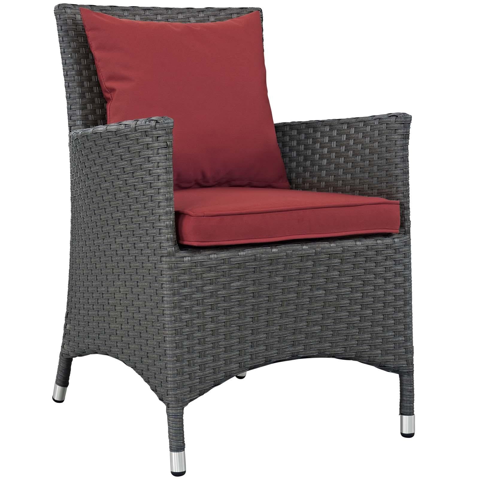 Modway Furniture Modern Sojourn Dining Outdoor Patio Sunbrella® Armchair - EEI-1924