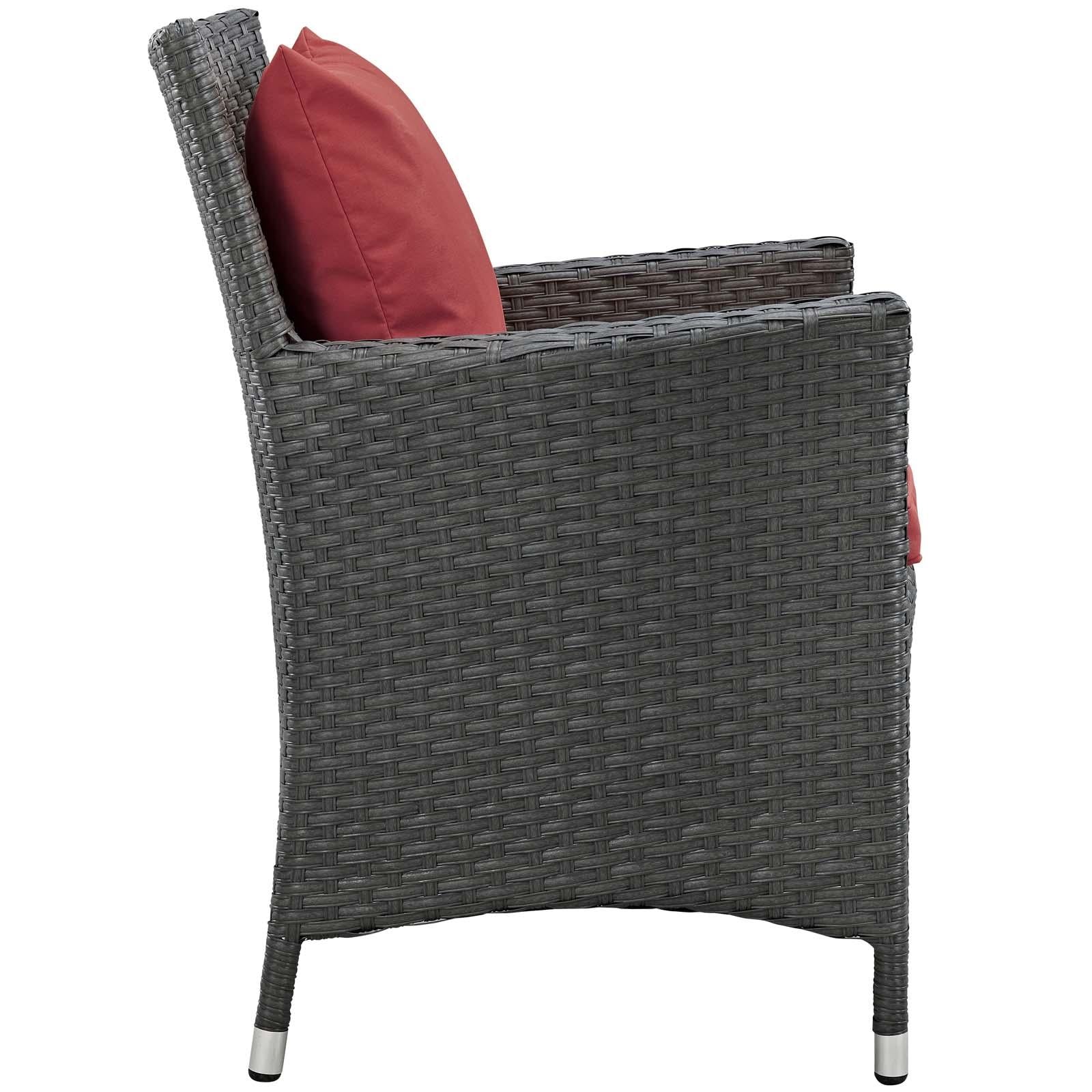 Modway Furniture Modern Sojourn Dining Outdoor Patio Sunbrella® Armchair - EEI-1924