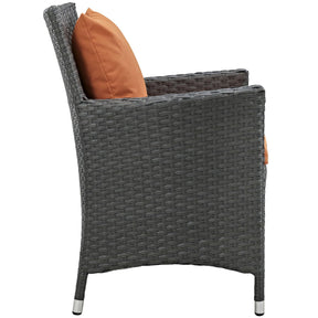 Modway Furniture Modern Sojourn Dining Outdoor Patio Sunbrella® Armchair - EEI-1924