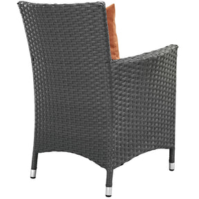 Modway Furniture Modern Sojourn Dining Outdoor Patio Sunbrella® Armchair - EEI-1924