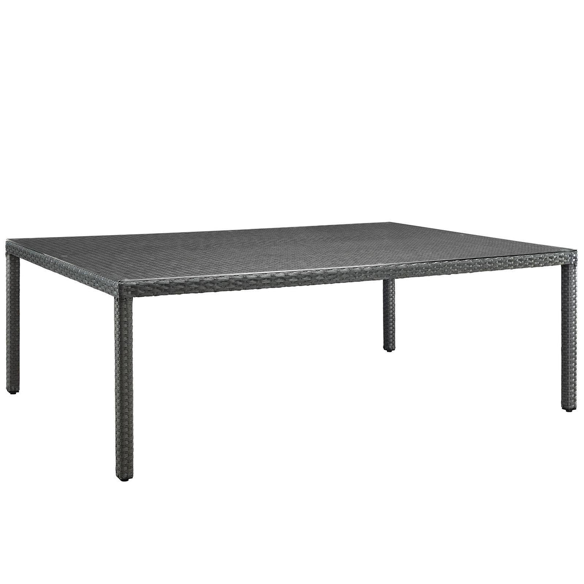 Modway Furniture Modern Sojourn 90" Outdoor Patio Dining Table - EEI-1933