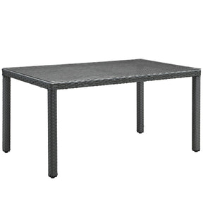 Modway Furniture Modern Sojourn 59" Outdoor Patio Dining Table - EEI-1934