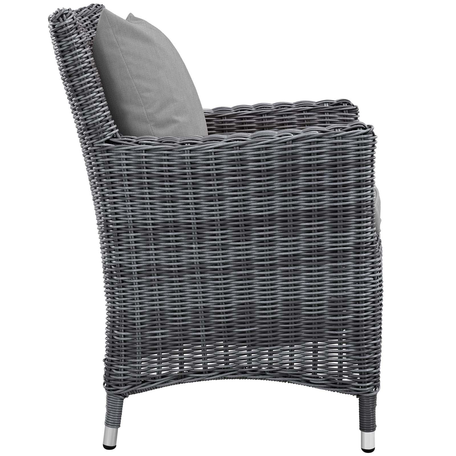 Modway Furniture Modern Summon Dining Outdoor Patio Sunbrella® Armchair - EEI-1935