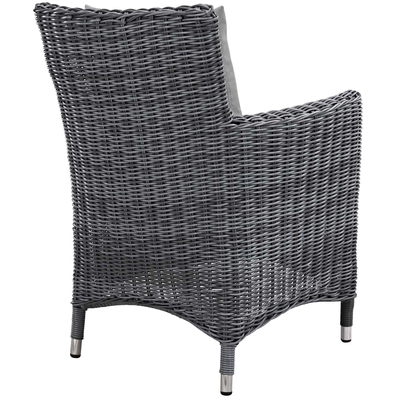 Modway Furniture Modern Summon Dining Outdoor Patio Sunbrella® Armchair - EEI-1935