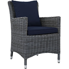 Modway Furniture Modern Summon Dining Outdoor Patio Sunbrella® Armchair - EEI-1935