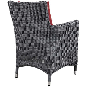 Modway Furniture Modern Summon Dining Outdoor Patio Sunbrella® Armchair - EEI-1935