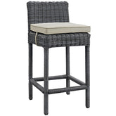 Modway Furniture Modern Summon Outdoor Patio Sunbrella® Bar Stool - EEI-1960