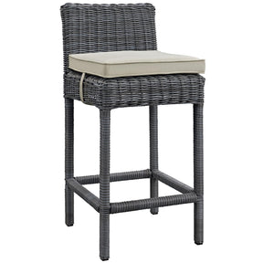 Modway Furniture Modern Summon Outdoor Patio Sunbrella® Bar Stool - EEI-1960