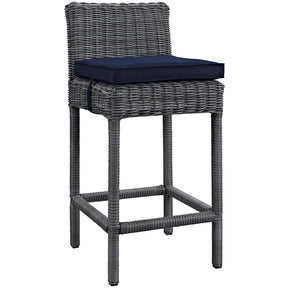 Modway Furniture Modern Summon Outdoor Patio Sunbrella® Bar Stool - EEI-1960