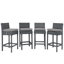 Modway Furniture Modern Summon Bar Stool Outdoor Patio Sunbrella® Set of 4 - EEI-2198