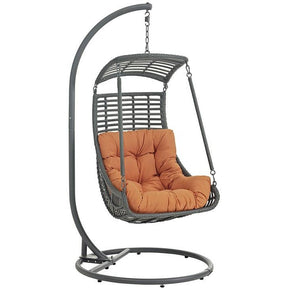 Modway Furniture Modern Jungle Outdoor Patio Swing Chair EEI-2274-Minimal & Modern