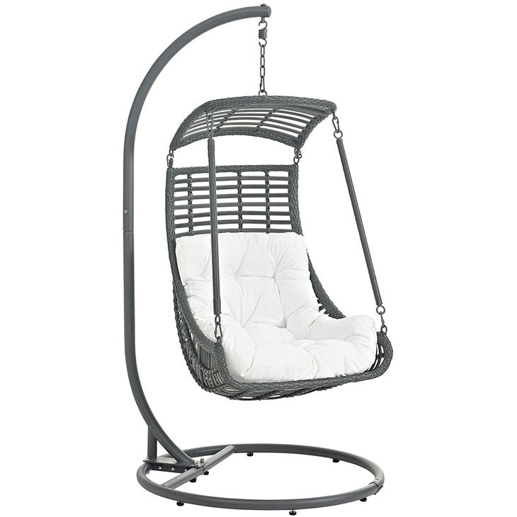 Modway Furniture Modern Jungle Outdoor Patio Swing Chair EEI-2274-Minimal & Modern