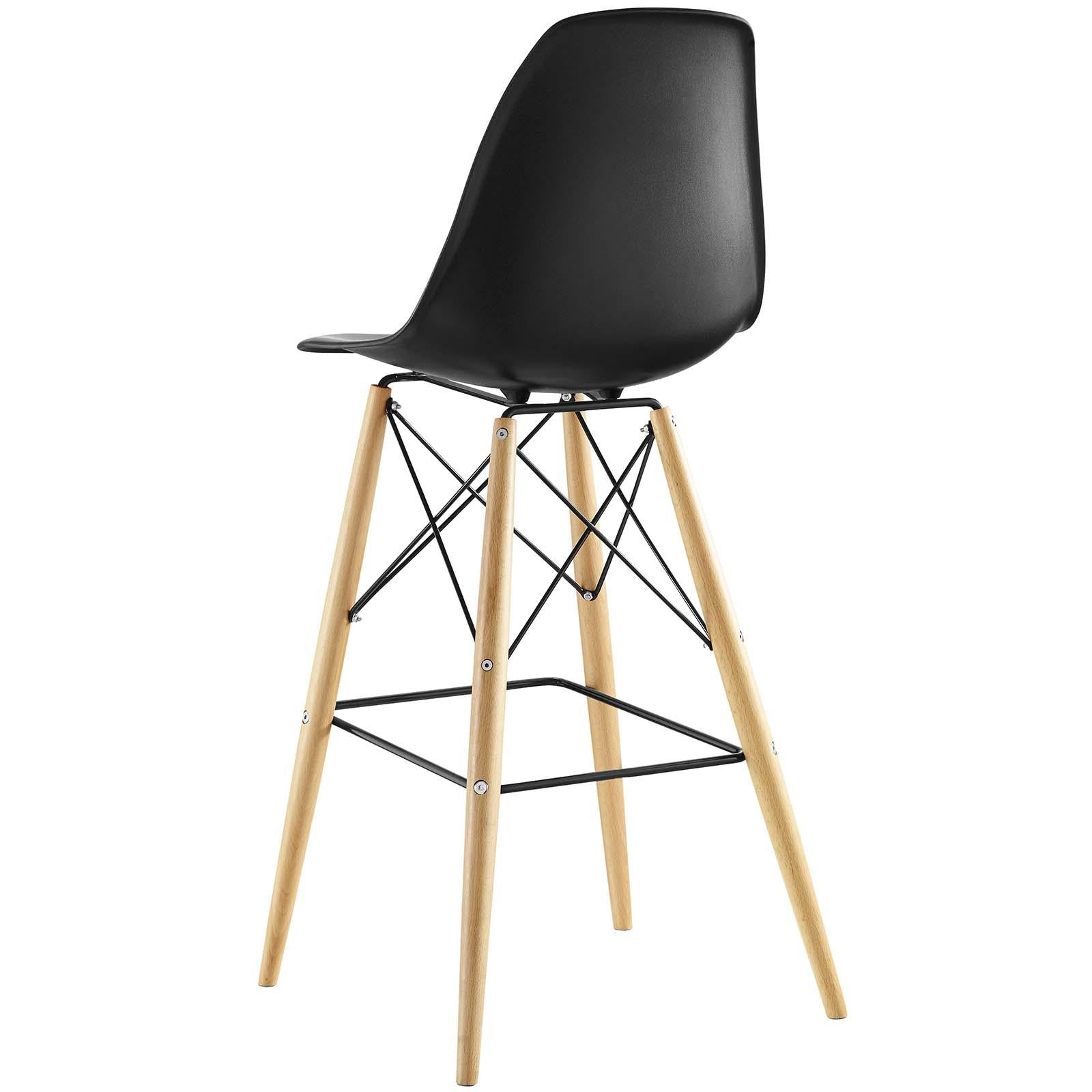 Modway Furniture Modern Pyramid Dining Side Bar Stool Set of 2 - EEI-2422