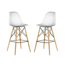 Modway Furniture Modern Pyramid Dining Side Bar Stool Set of 2 - EEI-2422