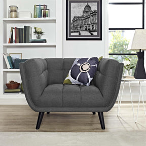 Modway Furniture Modern Bestow Upholstered Fabric Armchair - EEI-2732