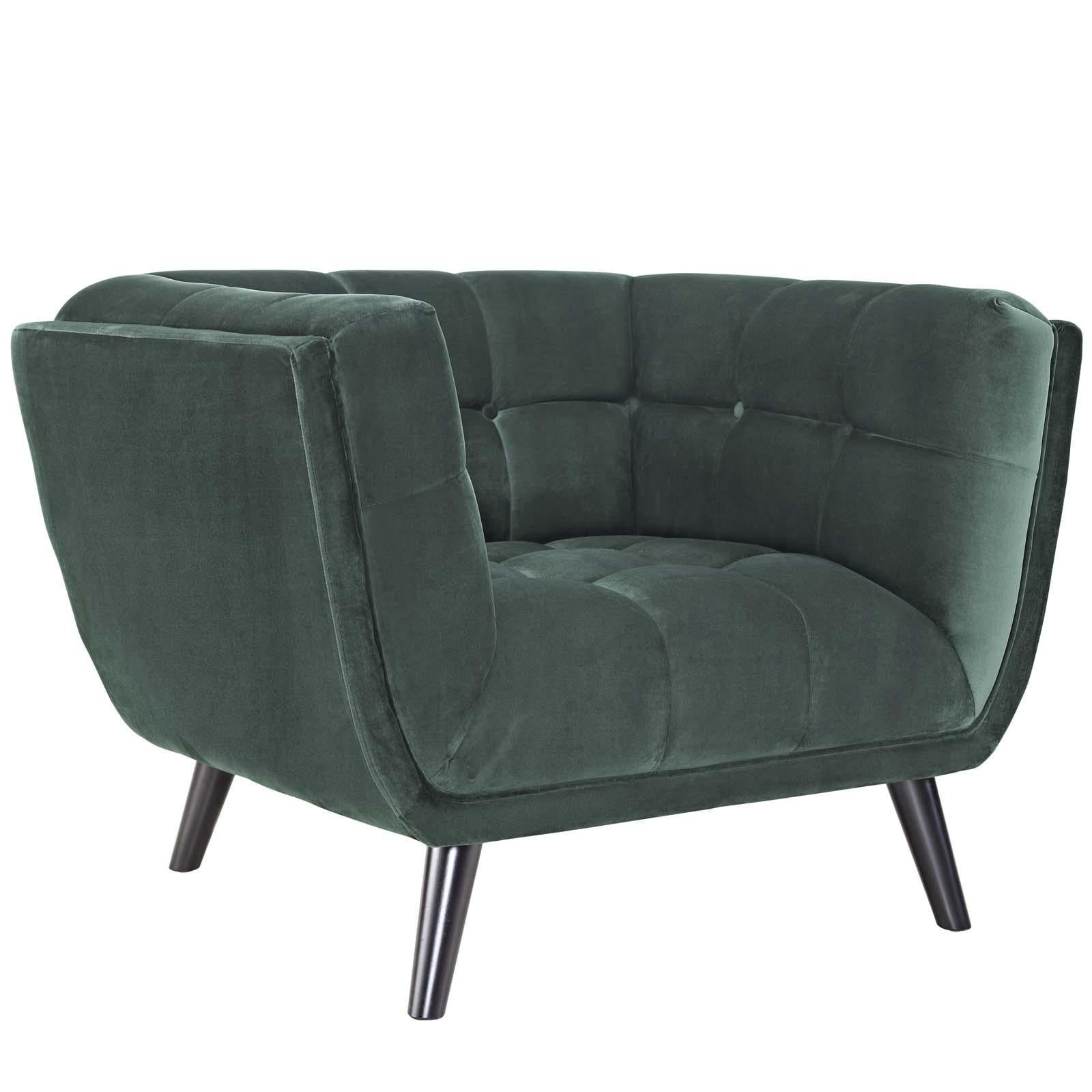 Modway Furniture Modern Bestow Performance Velvet Armchair - EEI-2733