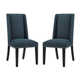 Modway Furniture Modern Baron Dining Chair Fabric Set of 2 - EEI-2748