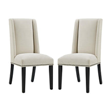 Modway Furniture Modern Baron Dining Chair Fabric Set of 2 - EEI-2748