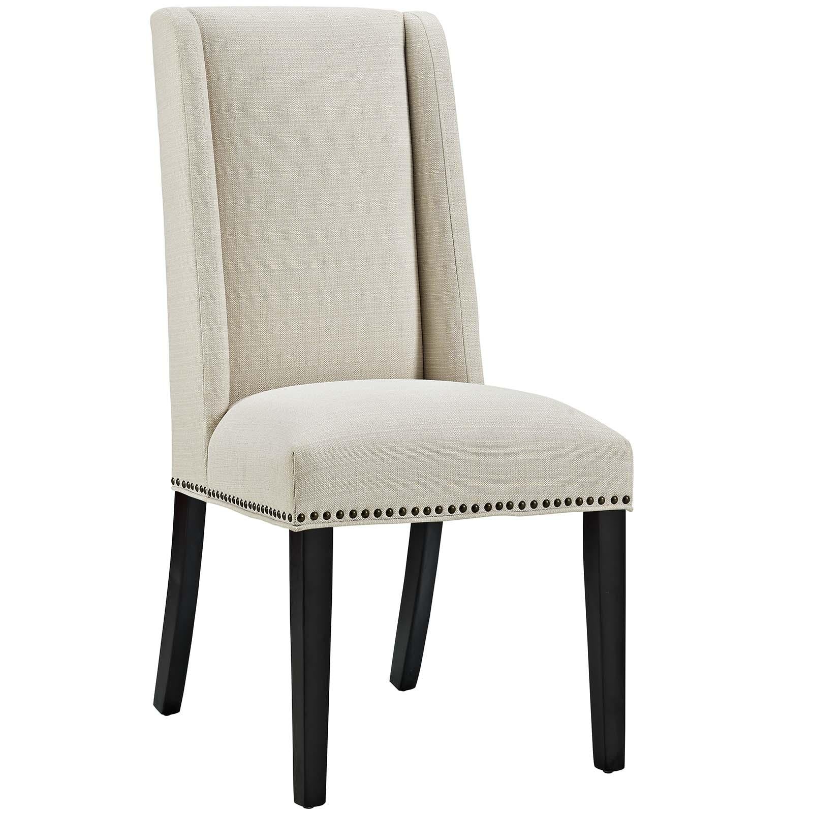 Modway Furniture Modern Baron Dining Chair Fabric Set of 2 - EEI-2748