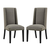 Modway Furniture Modern Baron Dining Chair Fabric Set of 2 - EEI-2748