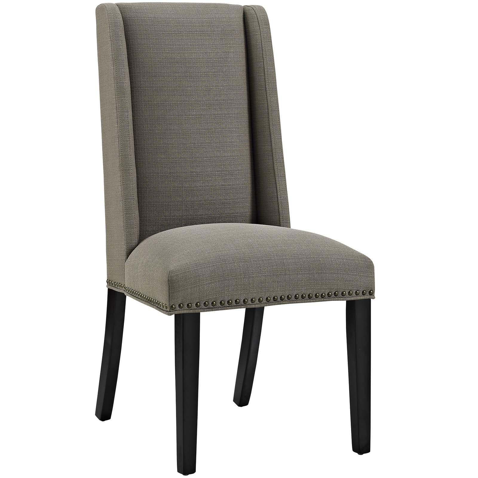 Modway Furniture Modern Baron Dining Chair Fabric Set of 2 - EEI-2748