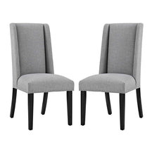 Modway Furniture Modern Baron Dining Chair Fabric Set of 2 - EEI-2748