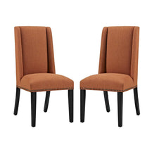 Modway Furniture Modern Baron Dining Chair Fabric Set of 2 - EEI-2748