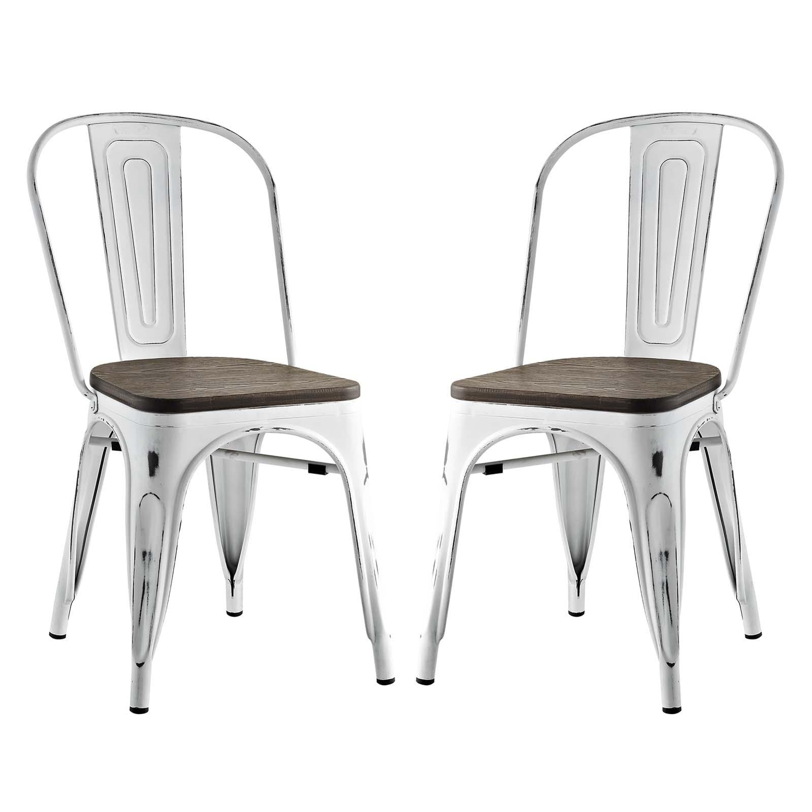 Modway Furniture Modern Promenade Dining Side Chair Set of 2 - EEI-2751