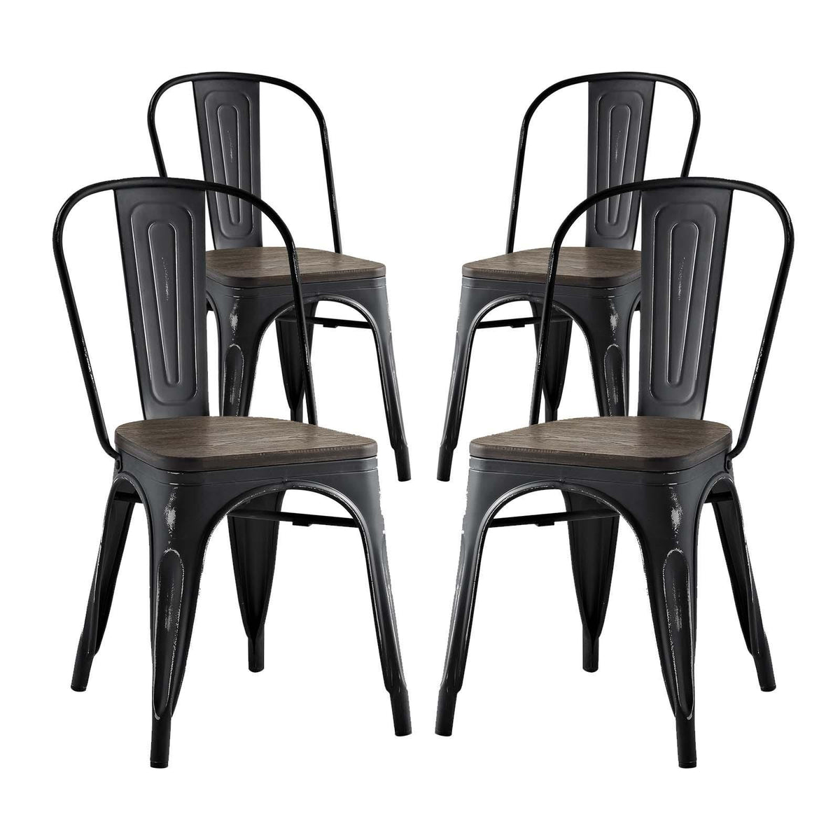 Modway Furniture Modern Promenade Dining Side Chair Set of 4 - EEI-2752