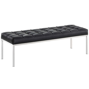 Modway Furniture Modern Loft Leather Bench - EEI-2782