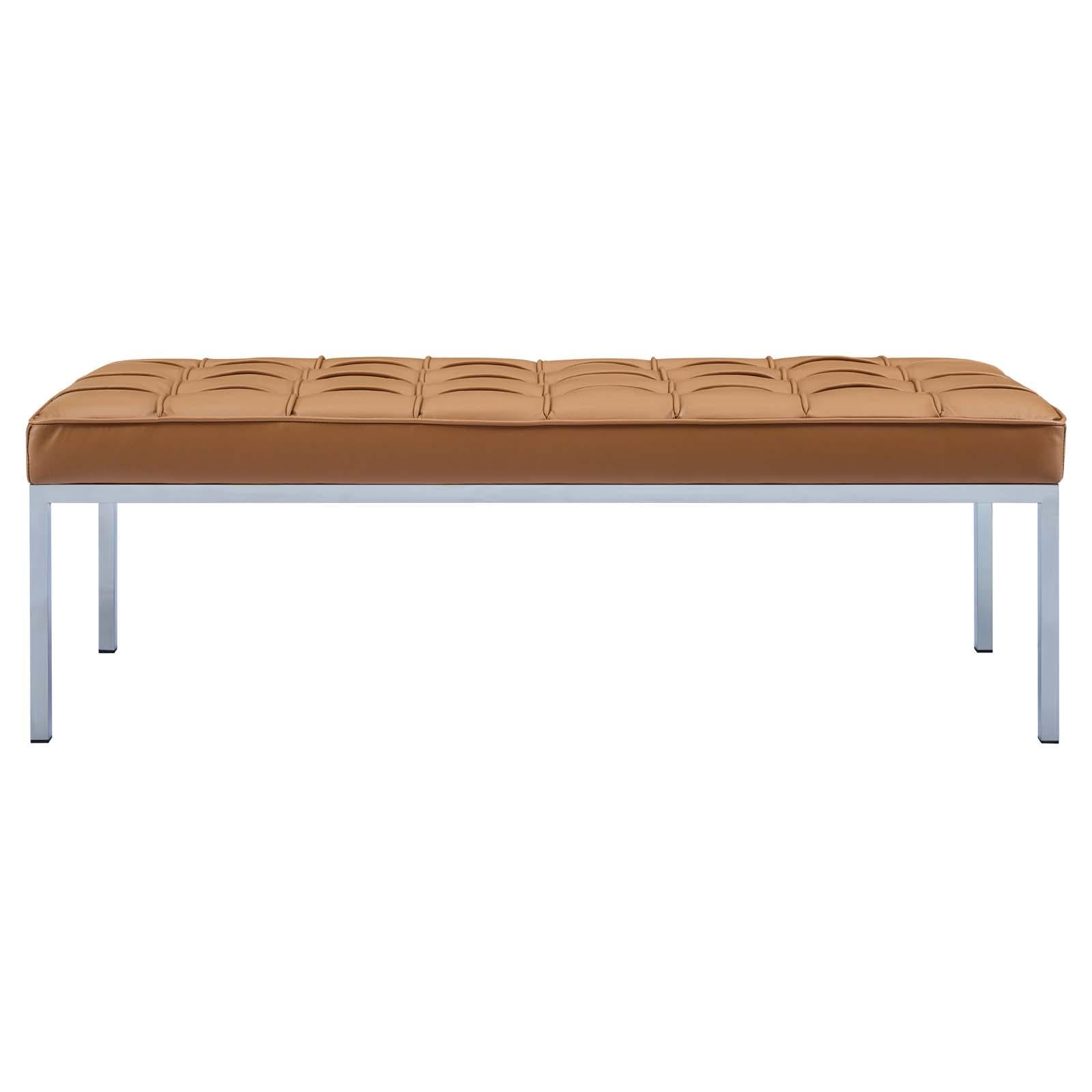 Modway Furniture Modern Loft Leather Bench - EEI-2782