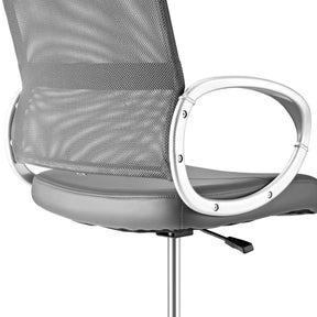 Modway Furniture Modern Command Mesh and Vinyl Drafting Chair - EEI-2865-Minimal & Modern