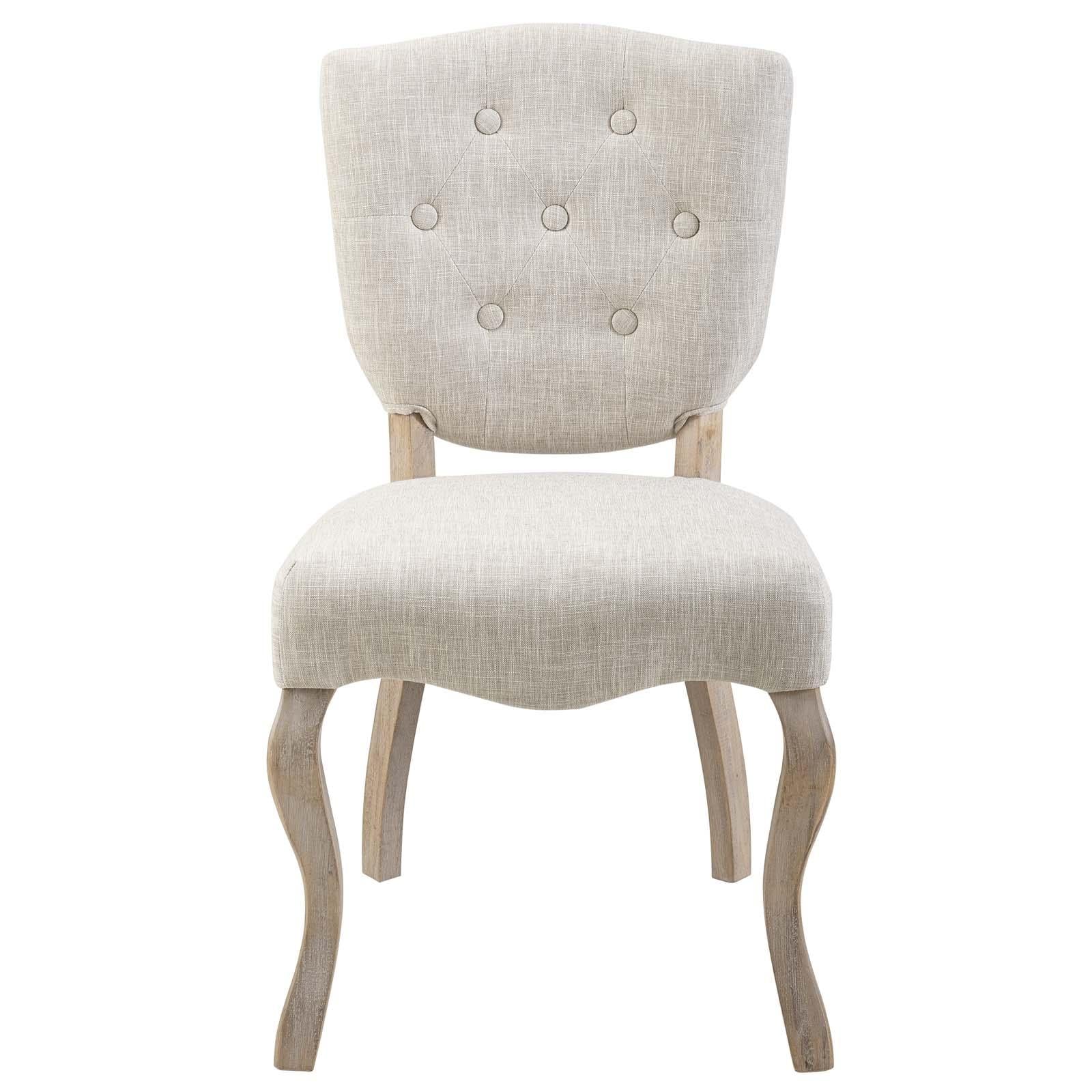 Modway Furniture Modern Array Vintage French Upholstered Dining Side Chair - EEI-2878