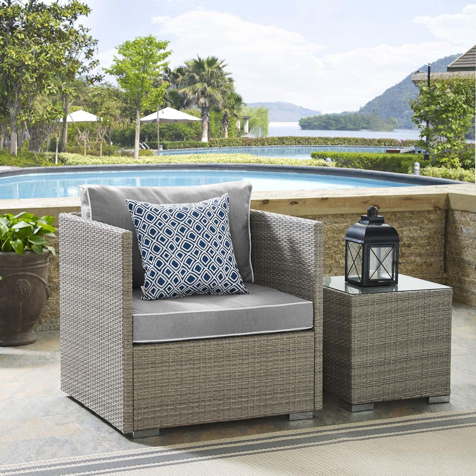 Modway Furniture Modern Repose Outdoor Patio Armchair - EEI-2960