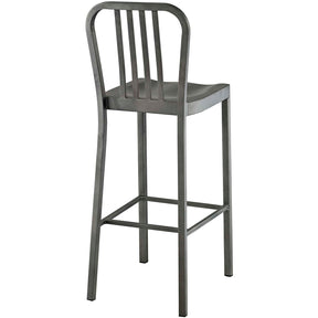 Modway Furniture Modern Clink Bar Stool Metal Set of 2 - EEI-2965-Minimal & Modern