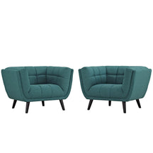 Modway Furniture Modern Bestow 2 Piece Upholstered Fabric Armchair Set - EEI-2982